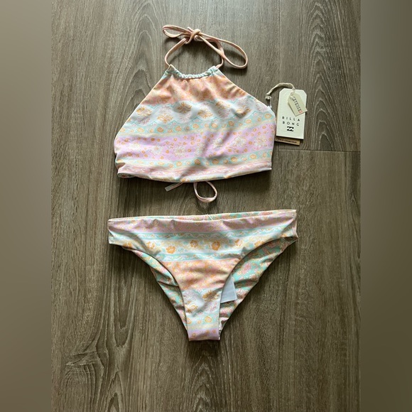 Billabong Layered With Love Girl’s Swimsuit- NWT - Picture 5 of 6
